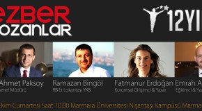 12 Yıldız, Türkiye’nin #EZBERBOZAN’larını Dünya ile buluşturuyor